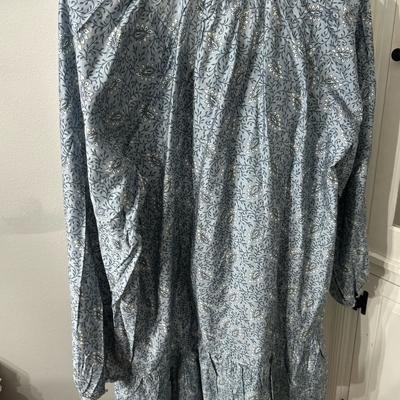 H&M Blue Relaxed Midi Dress - Picture 6 of 6